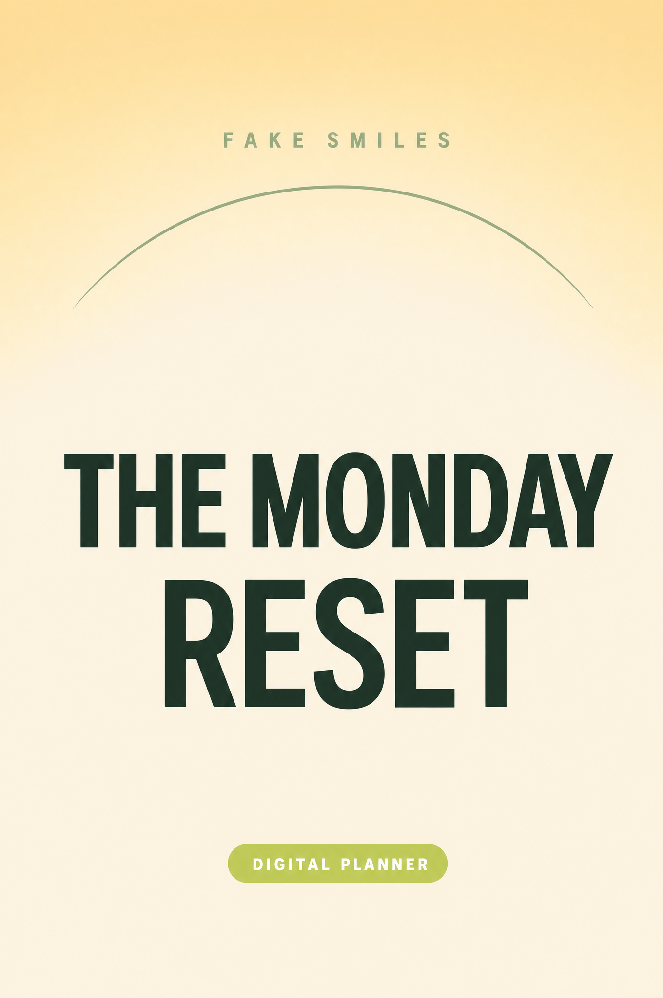 The Monday Reset cover